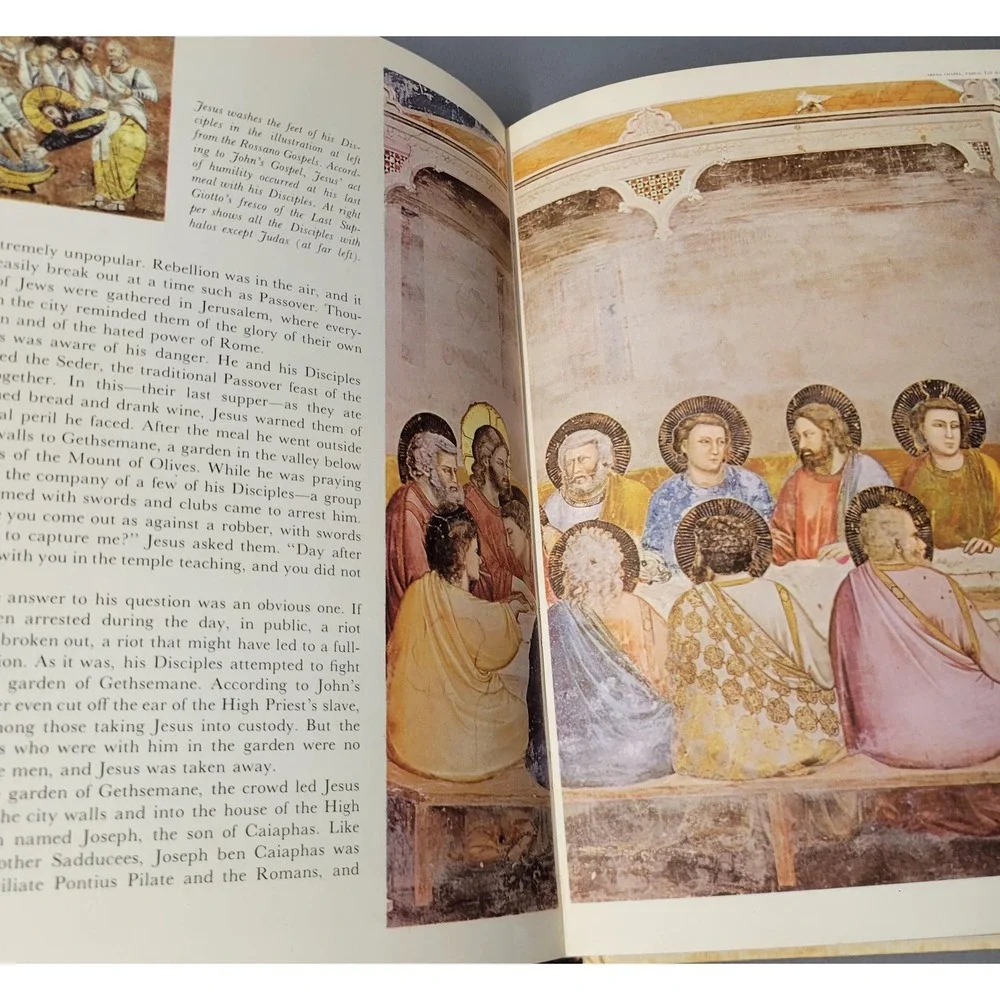Vintage The Holy Land In The Time Of Jesus Norman Kotker 1967 Hardcover History